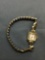 Hamilton Designer Square 11mm Vintage 14kt Gold-Filled Watch w/ Bracelet Serial Number S868112