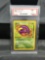 BSG Graded 1999 Pokemon Fossil 1st Edition #46 EKANS Trading Card - MINT 9