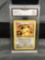 GMA Graded 2000 Pokemon Team Rocket #62 MEOWTH Trading Card - NM+ 7.5
