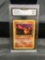 GMA Graded 2000 Pokemon Team Rocket #50 CHARMANDER Trading Card - NM-MT 8