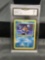 GMA Graded 2000 Pokemon Team Rocket #68 SQUIRTLE Trading Card - NM 7