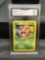 GMA Graded 1999 Pokemon Jungle 1st Edition #59 PARAS Trading Card - MINT 9