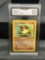 GMA Graded 1999 Pokemon Jungle 1st Edition #43 PRIMEAPE Trading Card - NM-MT+ 8.5