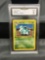 GMA Graded 1999 Pokemon Jungle 1st Edition #40 NIDORINA Trading Card - MINT 9