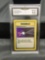GMA Graded 1999 Pokemon Base Set Unlimited #81 ENERGY RETRIEVAL Trading Card - NM-MT+ 8.5