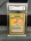 GMA Graded 1999 Pokemon Base Set Unlimited #75 LASS Trading Card - EX-NM 6