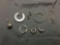 Sterling Silver Jewelry Scrap Lot Earrings - 24 Grams