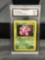 GMA Graded 2000 Pokemon Gym Heroes 1st Edition #77 ERIKA'S EXEGGCUTE Trading Card - EX-NM 6