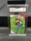 GMA Graded 2000 Topps Pokemon #HV1 ASH KETCHUM Trading Card - MINT 9