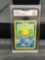 GMA Graded 2002 Pokemon Legendary Collection #88 PSYDUCK Trading Card - VG+ 3.5