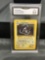 GMA Graded 2000 Pokemon Gym Heroes #8 LT. SURGE'S MAGNETON Holofoil Rare Trading Card - EX+ 5.5