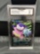 GMA Graded 2020 Pokemon Darkness Ablaze #99 GALARIAN SLOWBRO V Holofoil Rare Trading Card - MINT 9