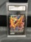 GMA Graded 2020 Pokemon Sword & Shield #139 ZAMAZENTA V Holofoil Rare Trading Card - NM 7