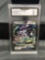 GMA Graded 2018 Pokemon Ultra Prism #116 SILVALLY GX Holofoil Rare Trading Card - MINT 9