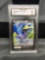 GMA Graded 2020 Pokemon Sword & Shield #155 CRAMORANT V Holofoil Rare Trading Card - MINT 9