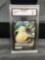 GMA Graded 2020 Pokemon Sword & Shield #141 SNORLAX V Holofoil Rare Trading Card - MINT 9