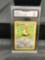 GMA Graded 1999 Pokemon Base Set 1st Edition Shadowless #40 RATICATE Trading Card - EX 5