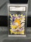 GMA Graded 2000 Topps Pokemon #26 RAICHU Trading Card - EX 5