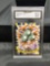 GMA Graded 2000 Topps Pokemon #82 MAGNETON Trading Card - NM-MT+ 8.5