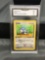 GMA Graded 2000 Pokemon Team Rocket 1st Edition #53 DRATINI Trading Card - NM 7