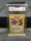 GMA Graded 2000 Pokemon Team Rocket 1st Edition #77 NIGHTLY GARBAGE RUN Tading Card - EX-NM 6