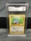 GMA Graded 2000 Pokemon Team Rocket 1st Edition #53 DRATINI Trading Card - EX-NM 6