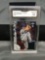 GMA Graded 2020 Topps Chrome Ben Baller #122 CLAYTON KERSHAW Dodgers Baseball Card - GEM MINT 10