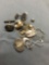 Sterling Silver Jewelry Scrap Lot Earrings - 27 Grams