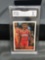 GMA Graded 1996-97 Topps #171 ALLEN IVERSON 76ers ROOKIE Basketball Card - MINT 9