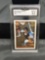 GMA Graded 1991 Topps Desert Shield #760 BENITO SANTIAGO Padres Baseball Card - NM-MT+ 8.5