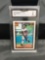 GMA Graded 1991 Topps Desert Shield #147 CARLOS BAERGA Indians Baseball Card - EX 5