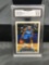 GMA Graded 2003-04 Topps #223 CARMELO ANTHONY Nuggets ROOKIE Basketball Card - NM-MT+ 8.5