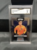 GMA Graded 2018 Panini Prizm World Cup #125 EIJI KAWASHIMA Japan ROOKIE Soccer Card - MINT 9