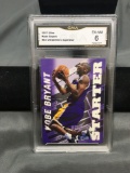 GMA Graded 1997-98 Ultra Ultrabilities Superstar KOBE BRYANT Lakers Basketball Card - EX-NM 6