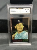 GMA Graded 1996 Finest 61 Reprint MICKEY MANTLE Yankees Baseball Card - GEM MINT 10