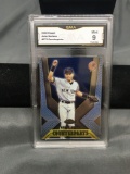 GMA Graded 2000 Finest Counterparts DEREK JETER Yankees Baseball Card - MINT 9