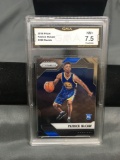 GMA Graded 2016-17 Panini Prizm #290 PATRICK MCCAW Warriors Rookie Basketball Card - NM+ 7.5