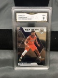 GMA Graded 2019-20 Panini Mosaic #269 ZION WILLIAMSON Pelicans ROOKIE Basketball Card - MINT 9