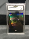 GMA Graded 2020 UD Avengers Endgame GAMORA Trading Card - NM-MT 8