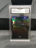 GMA Graded 2020 UD Avengers Endgame STAR LORD Marvel Trading Card - NM-MT+ 8.5