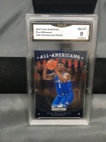 GMA Graded 2019-20 Panini Draft All-American ZION WILLIAMSON Pelicans ROOKIE Basketball Card - NM-MT