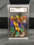 GMA Graded 1998-99 Topps Kick Star KOBE BRYANT Lakers Basketball Card - NM-MT 8