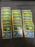 Lot of 20 Team Rocket Pokemon Starter Evolution Wartortle 46/82 Trading Cards