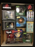 Mixed Lot of Vinyl Action Figures - Deadpool, Avengers, Fallout & More