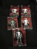 5 Count Lot of New In Box Star Wars Elite Series Action Figures from Toy Store Closeout - WOW