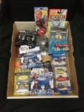 Mixed Lot of New In Box Action Figures, Die Cast Cars and more from Toy Store Closeout