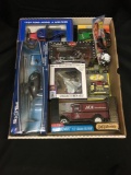 Mixed Lot of Toys in Original Packages - Helicopter, Die-Cast Bank & More from Toy Store Closeout