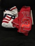 Pair of Jerseys - Mike Trout Size 52 & Autographed US Hockey Jersey from Estate