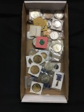 Tray of Various Unsearched Medals and Coins from Estate