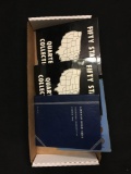 3 Coin Books with 2 Full Sets of Fifty State Quarters - Over $25 Face Value